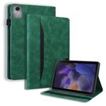 Custodia per tablet in pelle con chiusura orizzontale antiurto Business per Lenovo Tab K11 Plus / M11 Plus (verde)