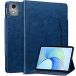 Per Lenovo Tab K11 Plus / M11 Plus Custodia per tablet in pelle con fibbia a forma di gatto (blu reale)