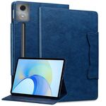 Per Lenovo Xiaoxin Pad Pro 12.7 2025 Custodia per tablet in pelle con fibbia a forma di gatto (blu reale)