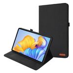 Per Huawei MatePad Air 2024 Custodia in tessuto e pelle per tablet (nero)