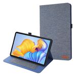 Per Huawei MatePad Air 2024 Custodia in tessuto e pelle per tablet (blu)