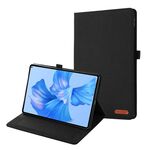 Per Xiaomi Redmi Pad SE 8.7 4G Custodia in tessuto e pelle per tablet (nero)
