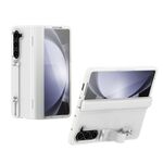 Per Samsung Galaxy Z Fold6 5G Custodia per telefono antiurto all-inclusive con supporto (bianco)