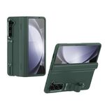 Per Samsung Galaxy Z Fold6 5G Custodia per telefono antiurto all-inclusive con supporto (verde)