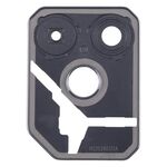 Per Tecno Pova 6 Pro Telaio fotocamera posteriore originale (nero)