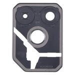 Per Tecno Pova 6 Telaio fotocamera posteriore originale (nero)