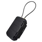 Cassetta di sicurezza per chiavi del telefono cellulare della piscina, impermeabile all'aperto, per la password della spiaggia (nero)