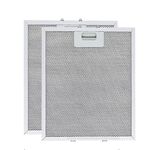 2 pezzi W10169961A Filtro per cappa aspirante per Whirlpool, Ikea, Kitchen Aid, Jenn Air 305 x 267 x 9 mm