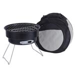 Utensili da cucina da campeggio selvaggi per barbecue rotondi pieghevoli portatili per esterni, specificazione: con custodia