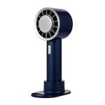 WX-633 Ventilatore portatile estivo Ventilatore da tavolo con compressione fredda a semiconduttore a 3 velocità (blu navy)
