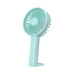 F35 con foro sospeso Ventola di raffreddamento ricaricabile Potente ventilatore portatile Ventilatore da tavolo da 1200 mAh (Baby Blue)