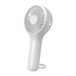 S13 Ventilatore portatile di raffreddamento estivo con fibbia sospesa Mini ventilatore portatile a 3 velocità del vento (bianco)