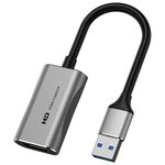 C31 per la registrazione di giochi, cavo adattatore per scheda di acquisizione video HD da USB a HDMI in streaming live