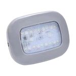 Luce LED per lettura sul tetto magnetica potente con ricarica USB per auto (grigio)