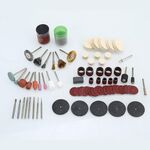 100 pezzi/set di accessori per rettifica, taglio, foratura, rettifica elettrica, smerigliatrice, lucidatura, parti di utensili