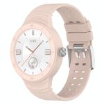 Per Huawei Watch GT Cyber cinturino integrato traspirante in silicone (rosa)