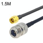 Cavo adattatore coassiale RP-SMA maschio a N femmina RG58, lunghezza cavo: 1,5 m