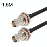 Cavo adattatore coassiale BNC femmina a BNC femmina RG58, lunghezza cavo: 1,5 m