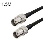 Cavo adattatore coassiale BNC femmina a BNC femmina RG58, lunghezza cavo: 1,5 m