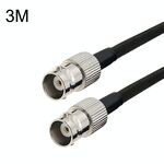Cavo adattatore coassiale BNC femmina a BNC femmina RG58, lunghezza cavo: 3 m