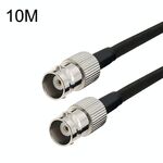 Cavo adattatore coassiale BNC femmina a BNC femmina RG58, lunghezza cavo: 10 m