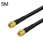 Cavo adattatore coassiale RP-SMA maschio a RP-SMA maschio RG58, lunghezza cavo: 5 m