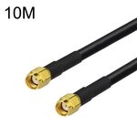 Cavo adattatore coassiale RP-SMA maschio a RP-SMA maschio RG58, lunghezza cavo: 10 m