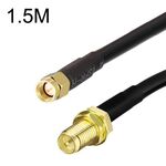 Cavo adattatore coassiale SMA maschio a femmina RP-SMA RG58, lunghezza cavo: 1,5 m