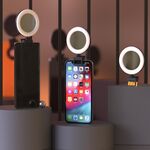 Telefono cellulare Selfie Portatile Ringiovanimento della pelle Bellezza Filler Light (Nero)