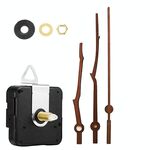 Kit di riparazione del quadrante dell'orologio al quarzo Parti dell'orologio da parete fai-da-te, specifiche: movimento + ago di legno S02