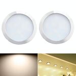 2 PCS 2W DC12V 18LED Luci per vetrine Luci per vetrine, specifiche: Terminale DuPont- Presa inferiore (luce neutra 4000K)