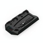 Per PS5 DE/UHD 2 in 1 console portatile base ventola di raffreddamento (nero)