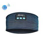 Fascia per la musica Bluetooth Maschera per gli occhi Yoga Running Sleep Cuffie (Lake Water Blue)