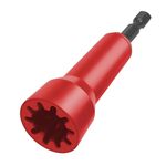Coprifilo twister serie P con manicotto (rosso)