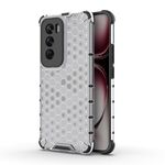 Per la custodia per telefono a nido d'ape antiurto globale OPPO Reno12 (bianca)