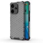 Per Redmi 13 4G Custodia antiurto per telefono a nido d'ape (nera)