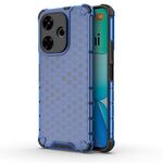 Per Redmi 13 4G Custodia antiurto per telefono a nido d'ape (blu)