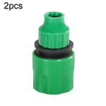 2 pz connettore tubo rubinetto giardinaggio irrigazione a goccia lavaggio auto fucile raccordo (interfaccia 8/11)
