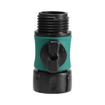 Valvola per raccordi per tubi flessibili per lavaggio auto con connettore per irrigatore per acqua da giardino, modello: valvola filettata