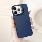 Custodia per telefono antiurto con supporto per cornice per obiettivo iPhone 11 Pro Max (blu)