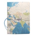 Porta passaporto con mappa 3D Porta biglietti per viaggi all'estero (TR-02)