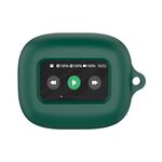 Custodia protettiva in silicone per auricolari Bluetooth wireless JBL Live Beam 3 (verde scuro)