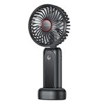 Ventola di ricarica USB portatile silenziosa pieghevole Yesido YF10 (nero)