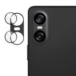 Per Sony Xperia 10 VI IMAK Metal Armor Premium Pellicola protettiva per fotocamera (nero)