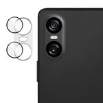 Per Sony Xperia 10 VI IMAK Metal Armor Premium Pellicola protettiva per fotocamera (argento)