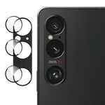 Per Sony Xperia 1 VI IMAK Metal Armor Premium Pellicola protettiva per fotocamera (nero)