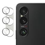 Per Sony Xperia 1 VI IMAK Metal Armor Premium Pellicola protettiva per fotocamera (Argento)