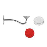 Portasapone magnetico da bagno in acciaio inossidabile montato a parete senza foro (con retro adesivo)