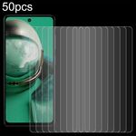 Per HMD Pulse Pro 50 pezzi 0,26 mm 9H 2,5D pellicola in vetro temperato