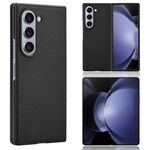 Custodia per PC in pelle PU per Samsung Galaxy Z Fold6 (nera)